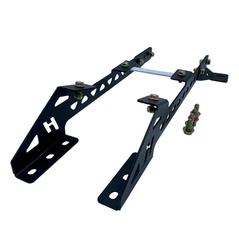 Kirkey 55 and 38 Series Seat Mounts for 2015-2023 S550 and 2024+ S650 Mustang