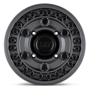 ARMORY UTV 15X7 4X110 80 GUNBLK +51