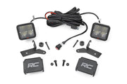 LED Light Kit | Hinge Mount | 2" Spectrum Pair | Jeep Gladiator JT/Wrangler JL (18-26)