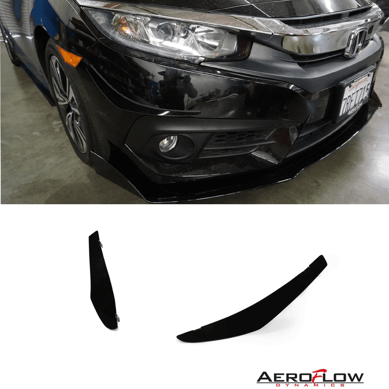 2016-2019 Honda Civic Sedan Canards V1