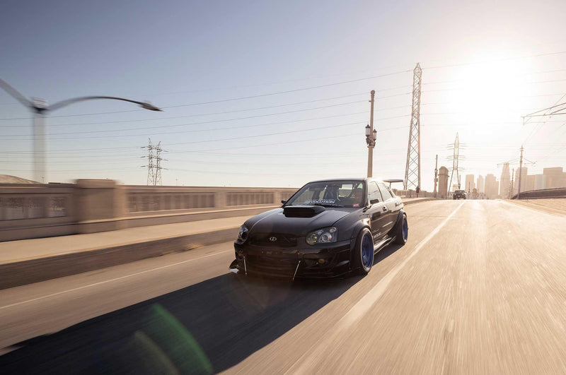 2004 - 2005 Subaru Wrx/Sti Front Splitter V2