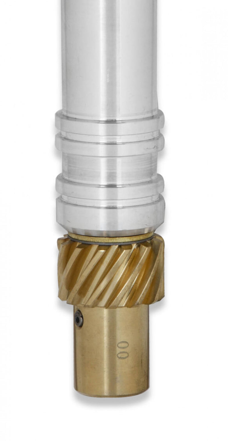 Chevy Crank Trigger Distributor with Black Crab Cap