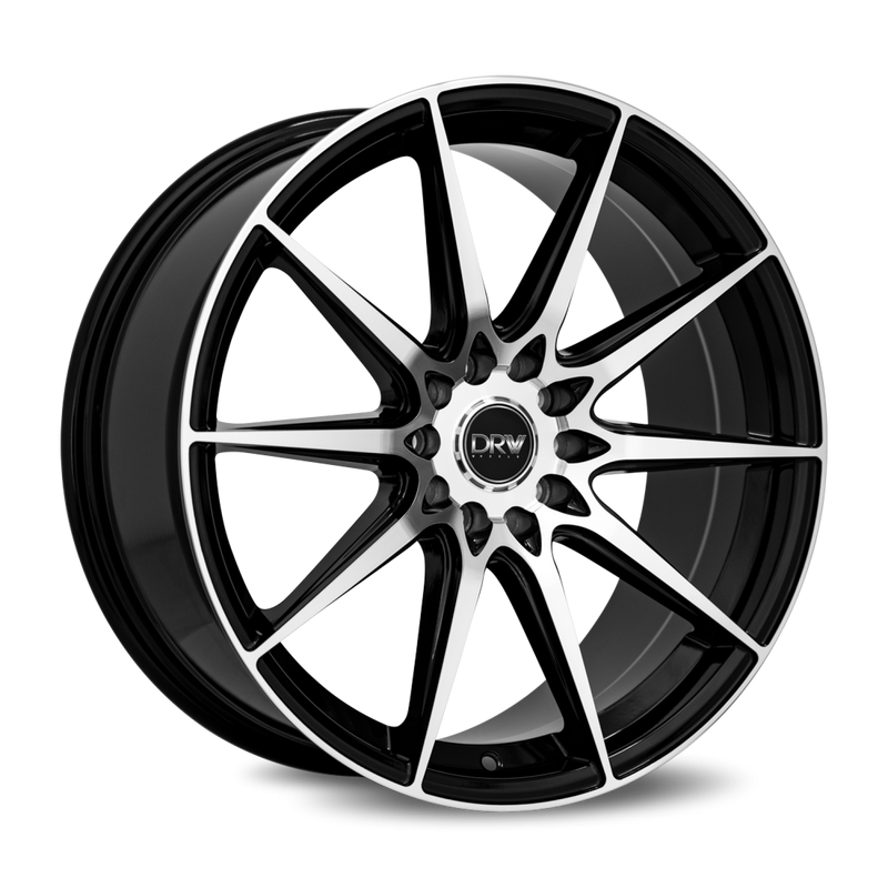 DRW Wheels D19 18x8 5x100/114.3 38 73.1 Gloss Black