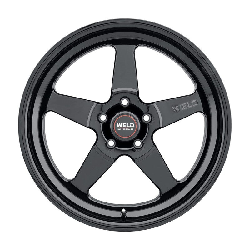 Weld S155 17x10 Ventura Drag 5x120 ET42 BS7.25 Gloss BLK MIL DIA 78.1