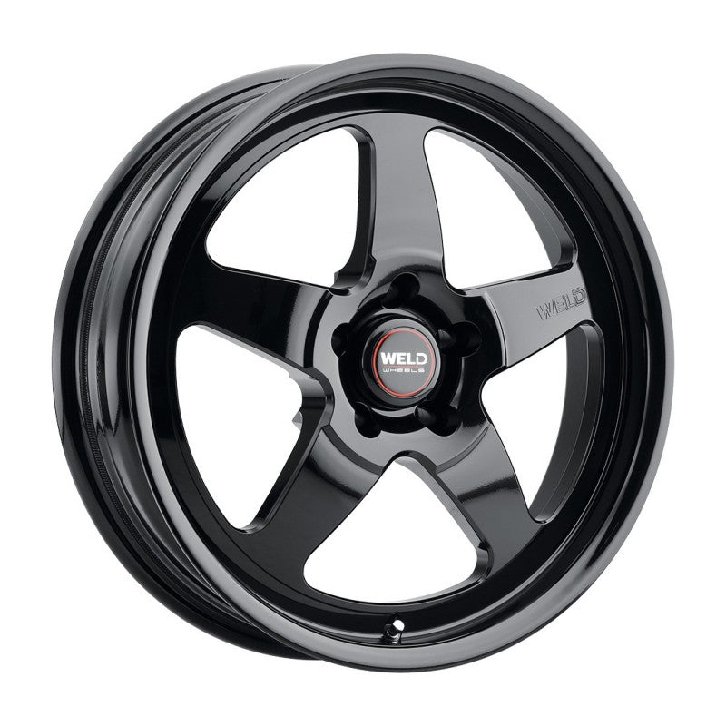 Weld S151 18x5 Ventura Drag 5x114.3 ET-23 BS2.09 Gloss BLK MIL DIA 78.1
