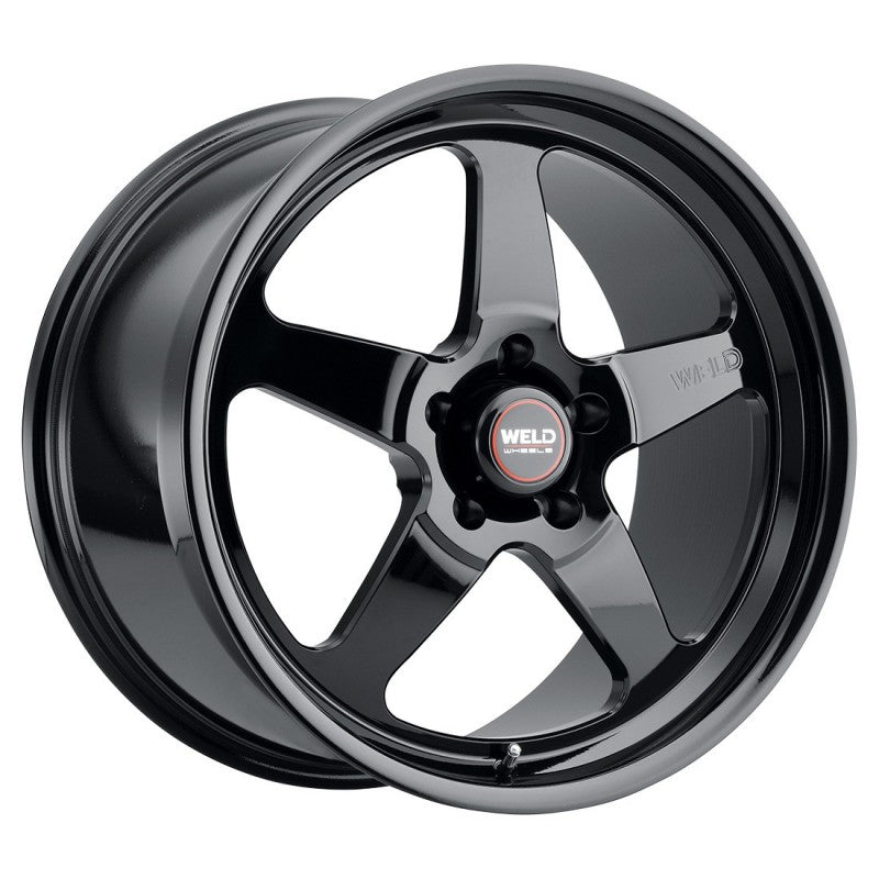 Weld S155 17x10 Ventura Drag 5x120 ET42 BS7.25 Gloss BLK MIL DIA 78.1