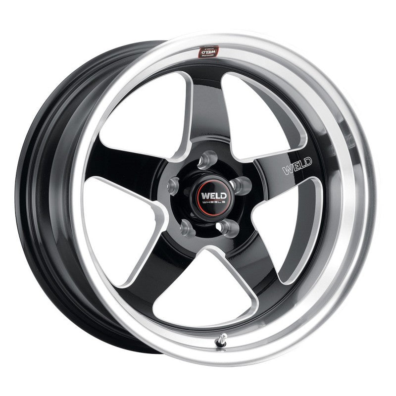 Weld S155 18X5 Ventura Drag 5X115 ET-32 BS1.5 Gloss Black MIL Dia 78.1