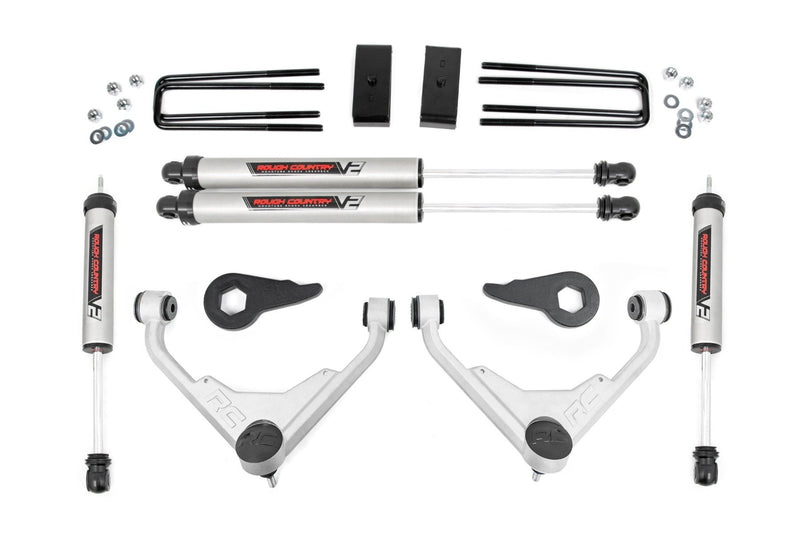 3 Inch Lift Kit | V2 | FK/FF | Chevy/GMC 2500HD/3500HD/Suburban 2500/Yukon XL 2500 (01-10)