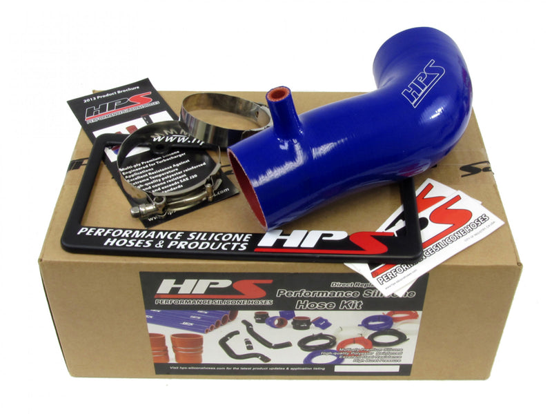 HPS Blue Reinforced Silicone Post MAF Air Intake Hose Kit for Acura 13-15 ILX