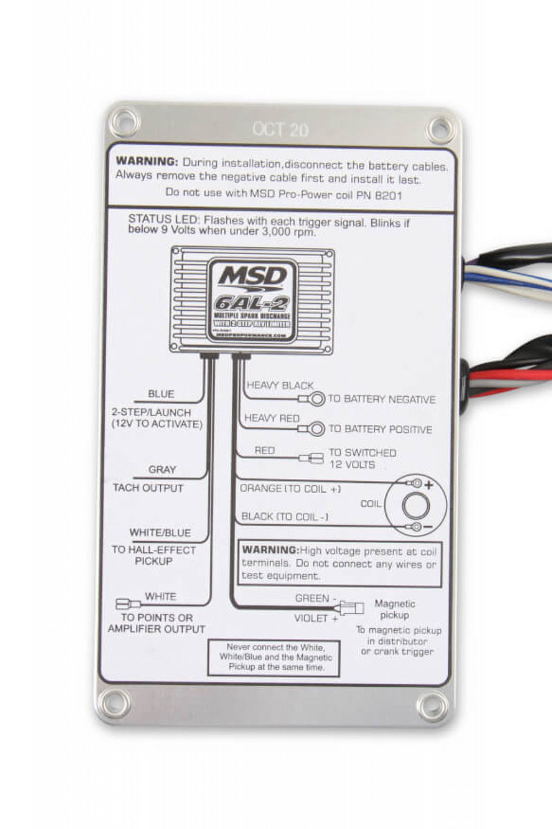 MSD 6AL-2 Ignition Control - Black
