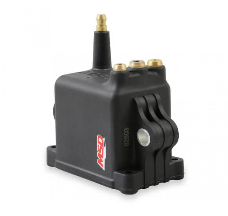 MSD Ignition Coil - High Output - Black - 8-Pack