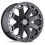 BR WARLORD 17X9 8X180 +12 125 M-GNMTL