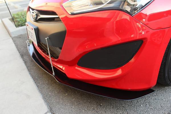 2013-2016  Hyundai Genesis Coupe Front Splitter V1
