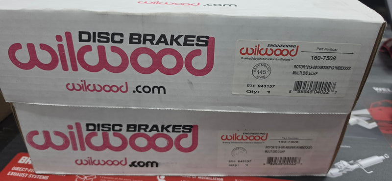Open box Wilwood 160-7508 brake rotor