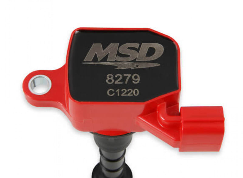 MSD Ignition Coil - Blaster Series - Fits Nissan/Infiniti 3.5L - Red