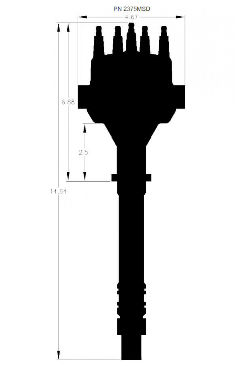 Chevy Small / Big Block Dual Sync Distributor