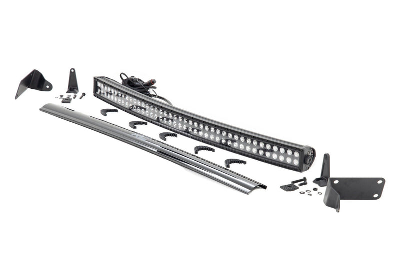 LED Light Kit | Bumper Mount | 40" Black Dual Row | Ram 2500/3500 4WD (11-18)