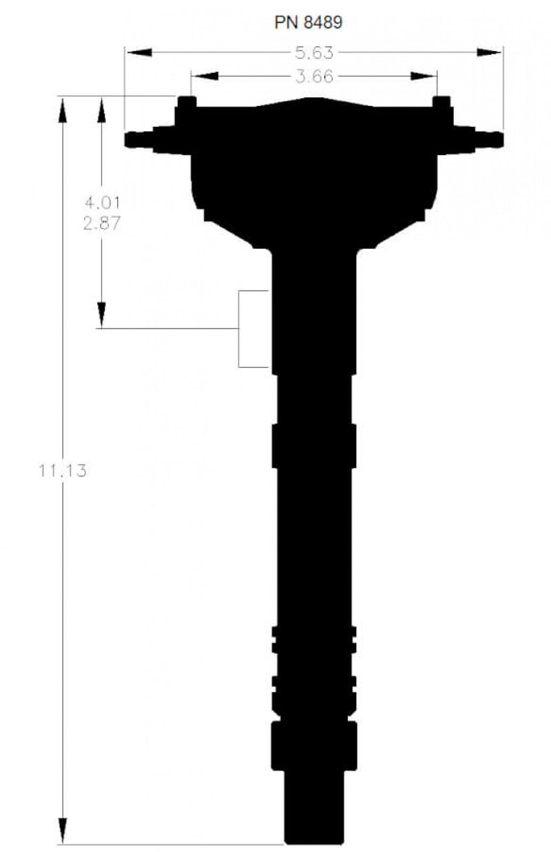 Chevy Crab Cap Crank Trigger Distributor