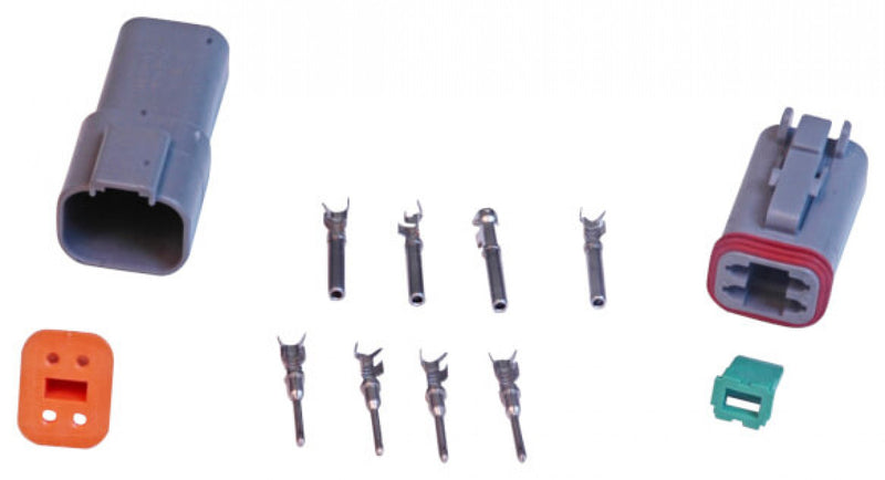 MSD Deutsch Connector - 4-Pin - 16-18 Gauge