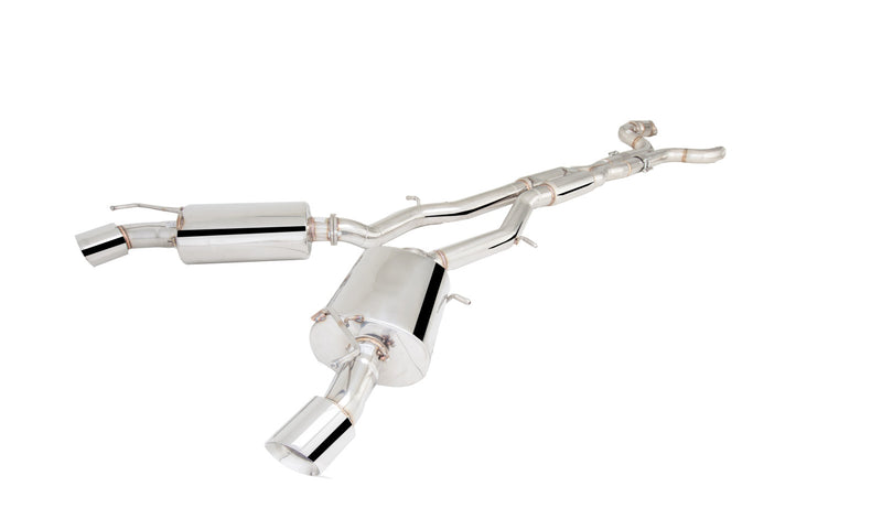 XForce Chevrolet Camaro SS / LT1 / ZL1 2016+ Twin 3" Stainless Steel Cat Back System