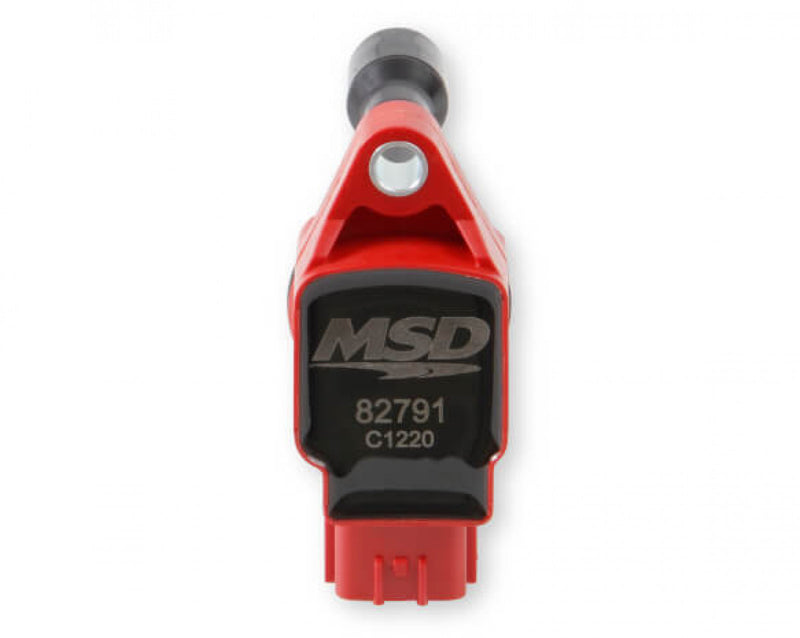 MSD Ignition Coil - Blaster Series - Fits Nissan/Infiniti 3.5L - Red - 6-Pack