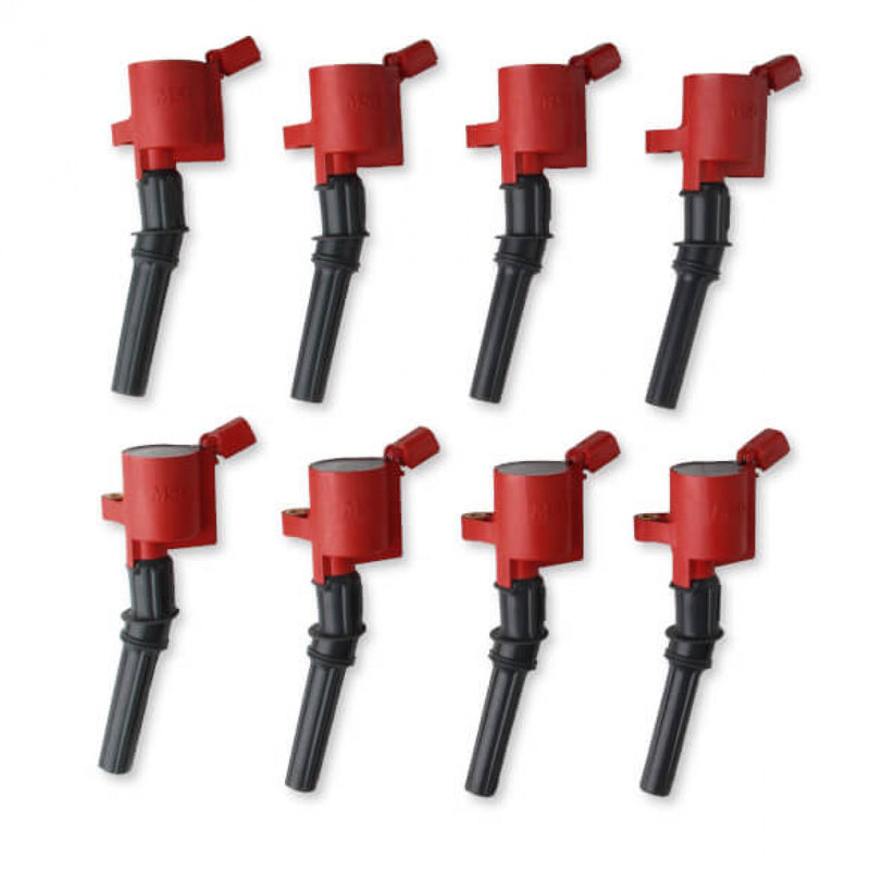 MSD Ignition Coil - Blaster - Ford 2-Valve V8 - Red - 8-pack