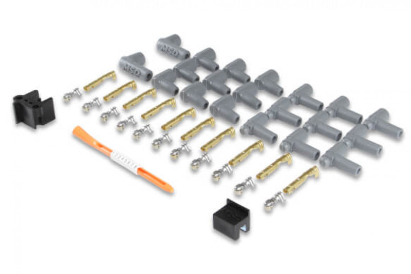 Super Conductor Spark Plug Wire Set, 8 Cyl Multi-Angle Plug, Socket/HEI