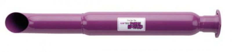 Flowtech Muff, Purple Hornie 3"X 3 Hole Exhaust Muffler