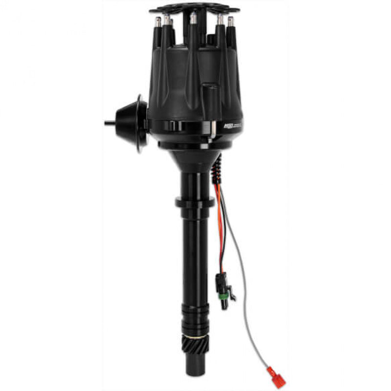Black Chevy V8 w/Internal Module Distributor
