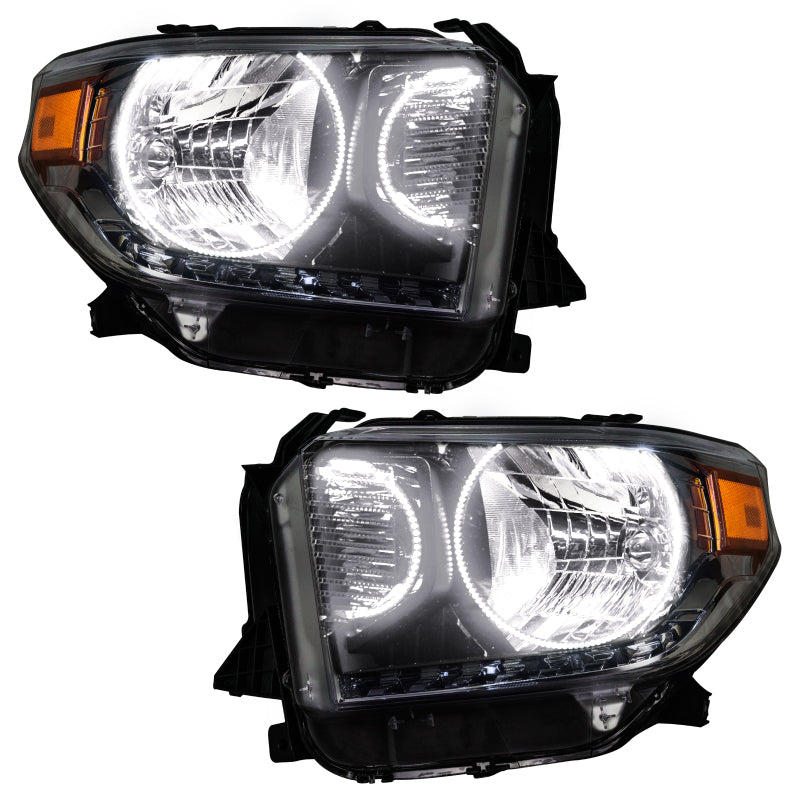 Oracle 14-17 Toyota Tundra SMD HL - Dual Halo Kit - ColorSHIFT w/ BC1 Controller