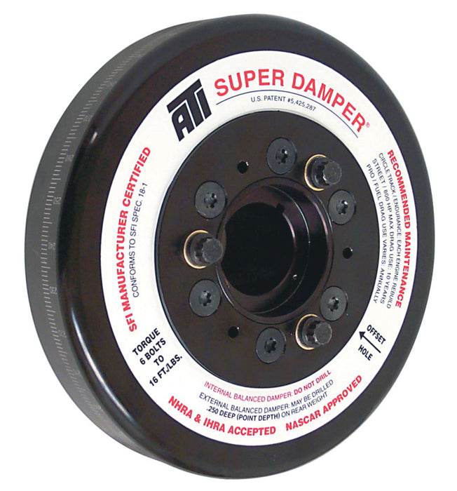 ATI Damper - 8.074in - Steel - Chevy BB - 3 Ring - 1Pc
