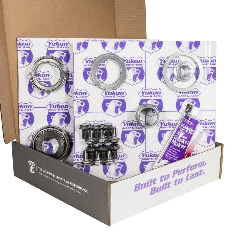 Yukon Gear Ring & Pinion Gear Kit Front & Rear for Toyota 8.75/8IFS Diff (A/T w/E-Locker) 4.88 Ratio