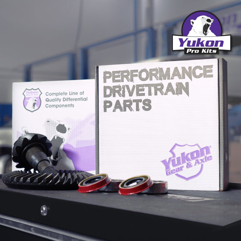 Yukon Gear ZF 9.25in CHY 3.21 Rear Ring & Pinion Install Kit Axle Bearings and Seal