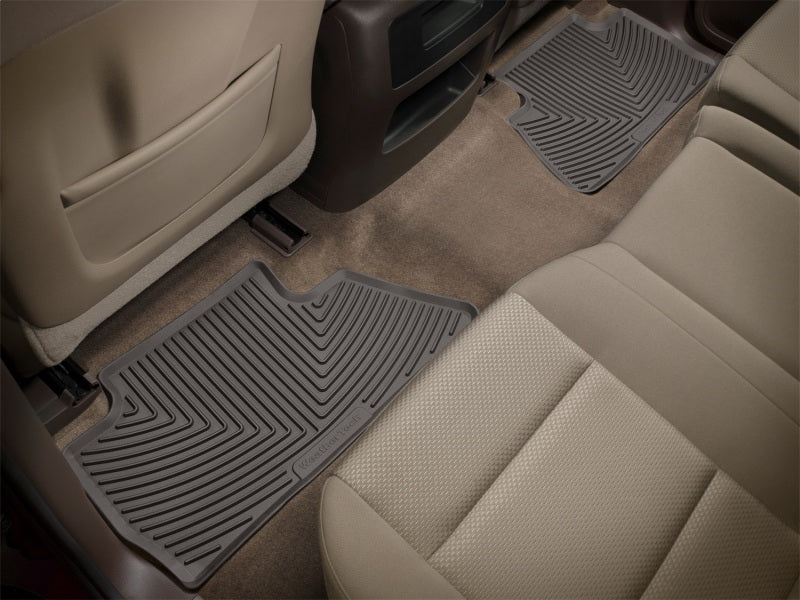 WeatherTech 2002+ Mercedes-Benz G-Class (W463) Rear Rubber Mats - Cocoa