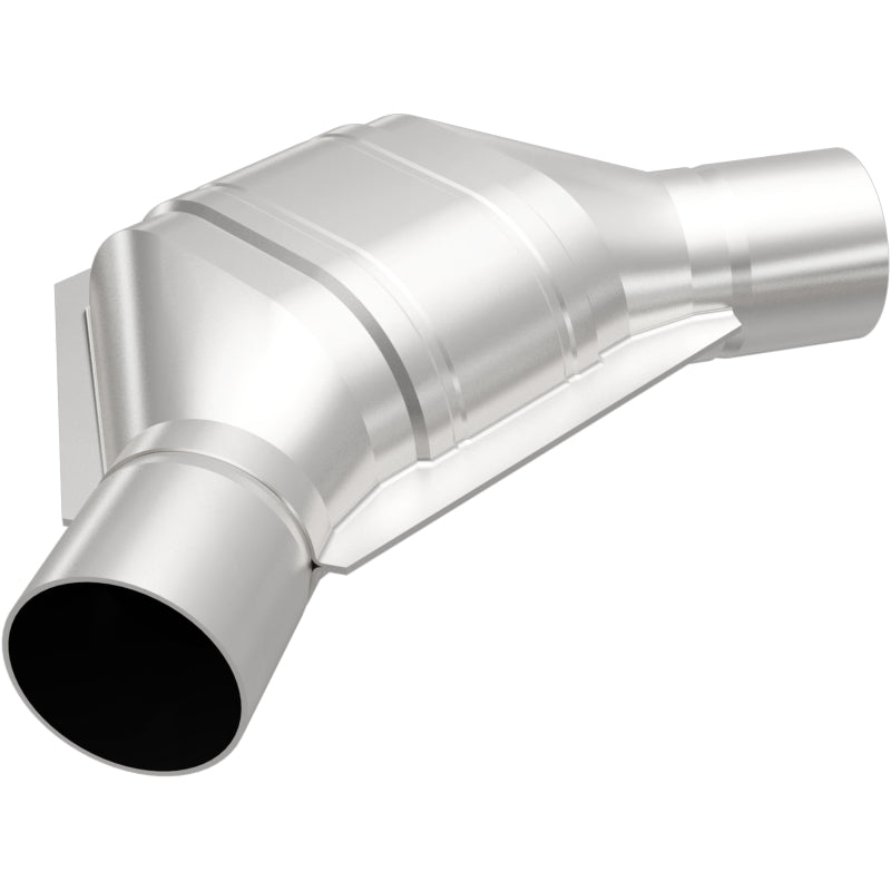 MagnaFlow Universal Catalytic Converter 2.50inch Angled In/Out FED