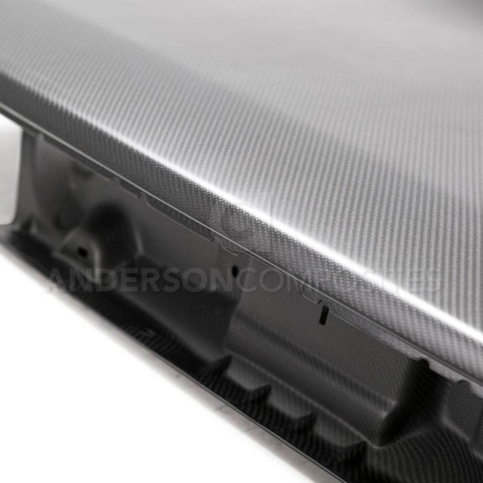 Anderson Composites 08-18 Dodge Challenger Type-OE Dry Carbon Decklid