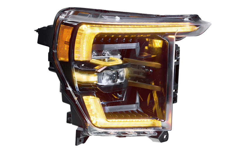 XB Headlights: Ford F150 (2021+) (Amber DRL)