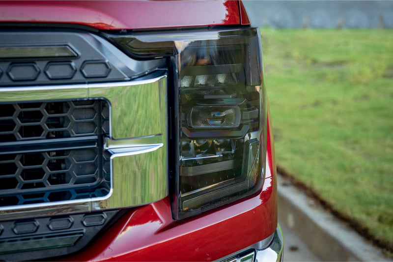 XB Headlights: Ford F150 (2021+) (Amber DRL)