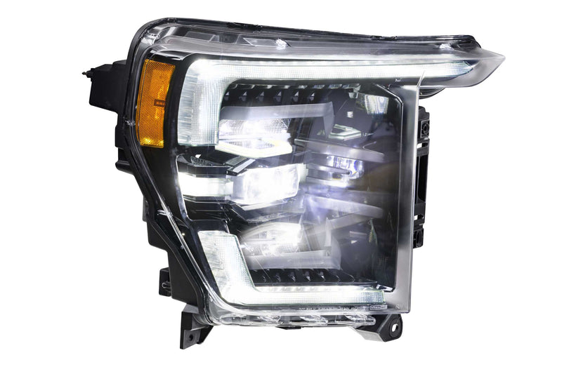XB Headlights: Ford F150 (2021+) (White DRL)