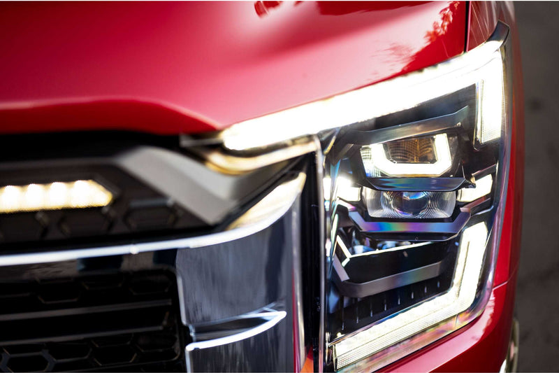 XB Headlights: Ford F150 (2021+) (White DRL)