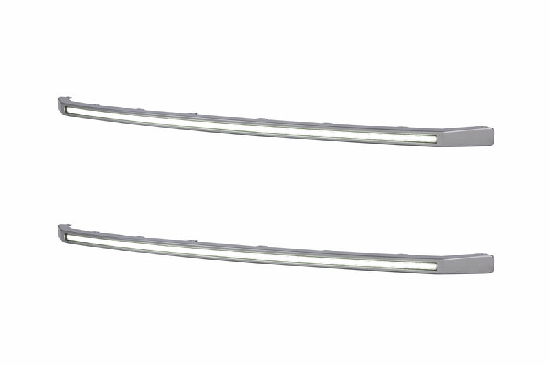 XBG LED DRL Grille Inserts: Ford Super Duty Platinum (20-22) (White)