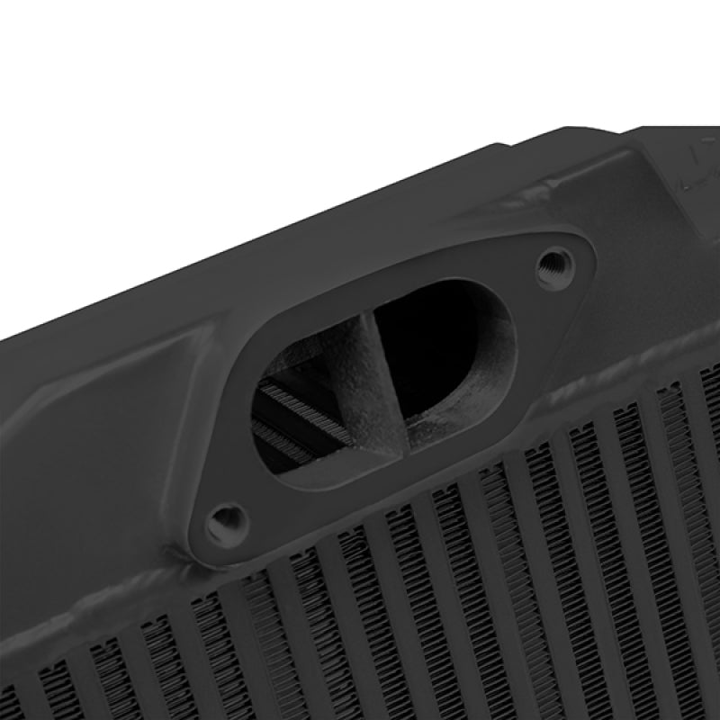 Mishimoto Subaru 08-15 WRX STi Top-Mount Intercooler Kit - Powder Coated Black &amp; Red Hoses