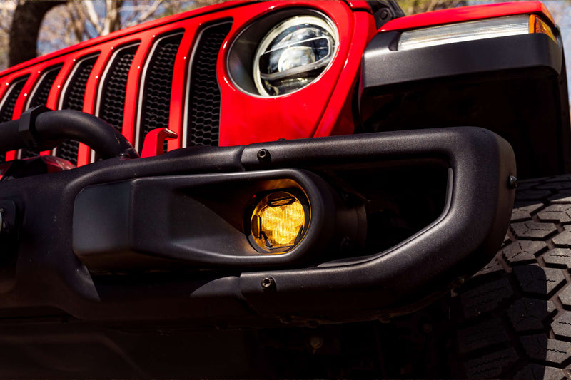 Morimoto 4Banger Fog Light Kit: JL/JT (2018+) (NCS/Wide/Yellow)