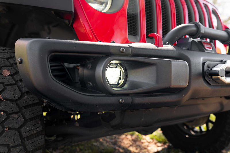 Morimoto 4Banger Fog Light Kit: JL/JT (2018+) (NCS/Wide/White)