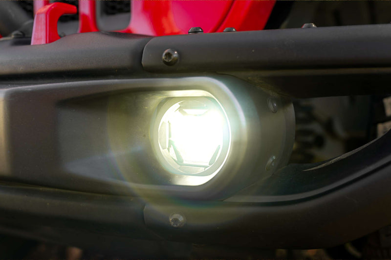Morimoto 4Banger Fog Light Kit: JL/JT (2018+) (NCS/Wide/White)