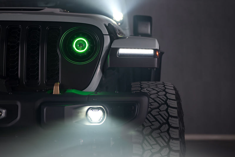 Morimoto 4Banger Fog Light Kit: JL/JT (2018+) (NCS/Wide/White)