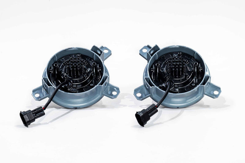 Morimoto XB LED Fogs: Type Ferrari 355 (Pair / Chrome)