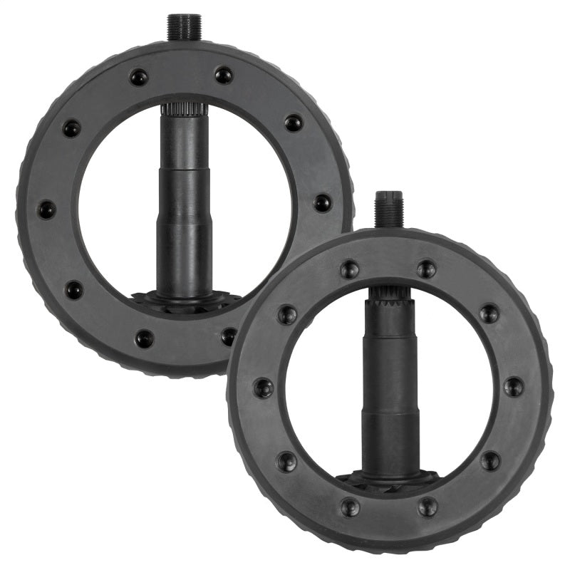 Yukon Gear Ring & Pinion Gear Kit Front & Rear for Toyota 8/7.5R Diff (w/Factory Locker) 4.88 Ratio
