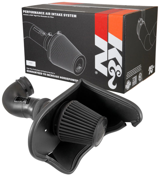 K&N 2016-2024 Chevrolet Camaro SS V8 6.2L Performance Intake Kit (OpenBox)