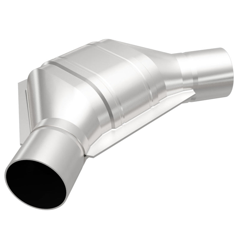 MagnaFlow Universal Catalytic Converter 2.50inch Angled In/Out FED